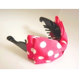 五彩缤纷布艺花点蝴蝶之恋/香蕉夹