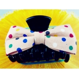 五彩缤纷布艺花点蝴蝶之恋/爪夹