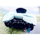 五彩缤纷布艺花点蝴蝶之恋/爪夹