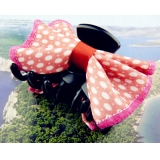 五彩缤纷布艺花点蝴蝶之恋/爪夹