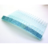 炫彩靓钻四排钻发梳 刘海梳夹 盘发装饰多用途插梳