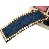 时尚精美头饰发夹 镶钻边夹 复古魅力发饰 点钻压夹