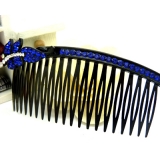 时尚复古水晶镶钻盘发饰品头饰 花饰发梳 插梳 时尚优雅发梳