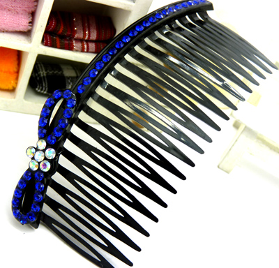 时尚复古水晶镶钻盘发饰品...