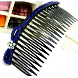 时尚复古水晶镶钻盘发饰品头饰 花饰发梳 插梳 时尚优雅发梳