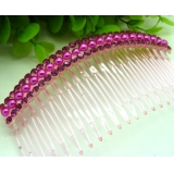 韩国版淑女头饰品珍珠插梳 发梳盘发发叉