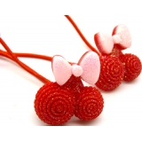 新款韩版靓闪闪 卡通蝴蝶结头扎头绳 头扎发扎 双扎头绳