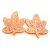 时尚清新蕾丝刘海贴 头饰发饰韩国进口正品 固定树叶蝴蝶亮片美发魔法贴