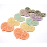 蝴蝶结花朵心型刘海贴 曼恋魔法贴儿童发饰发帖发粘头饰 固定粘头饰魔法万能贴