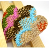 韩版可爱蕾丝蝴蝶结刘海贴魔法贴发贴可爱韩国发饰头饰