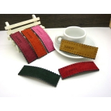 韩版磨砂纯色布艺bb夹 时尚个性刘海夹发夹边夹子 AB夹顶夹 大号头饰饰品