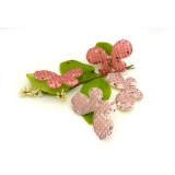 韩国时尚饰品宝宝儿童发饰魔术发帖个性刘海贴 万能美发贴 亮片魔法帖4个装