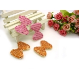 韩版儿童贴花蝴蝶结刘海贴 万能魔法帖宝宝发饰魔术粘  魔法帖4个装