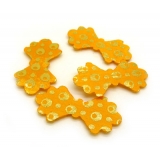 韩国时尚流行发饰可爱卡通刘海贴 蝴蝶结发贴爱心无痕贴 -魔法帖（4片装）