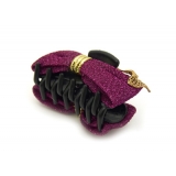 韩版时尚新款发饰 纯手工缎带蝴蝶结抓夹发抓 布艺发夹原创头饰 -爪夹