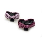 韩版时尚风格 淑女格子布艺 蝴蝶结爪夹抓夹发夹 -甜美发饰发夹