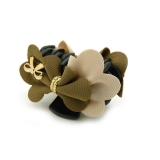 进口朔胶爪夹发饰 韩版布艺蝴蝶结抓夹扭夹 时尚头饰 -女清新发夹