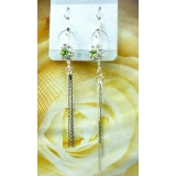 最新款韩版清新靓钻合金耳线