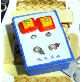 可爱点钻新款耳钉三件套