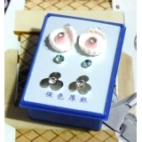 可爱点钻新款耳钉三件套