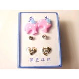 清新12款耳饰三件套