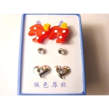 清新12款耳饰三件套