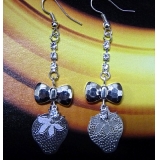 韩版/时尚女郎/合金镶钻/精品/耳线