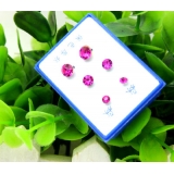 甜美淑女气质镶钻三件套耳钉耳饰2013新款 镶钻 耳钉三件套