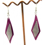 欧美流行耳饰 菱形水滴桃心耳环 时尚个性美女式磨砂耳坠