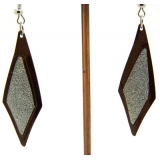 欧美流行耳饰 菱形水滴桃心耳环 时尚个性美女式磨砂耳坠