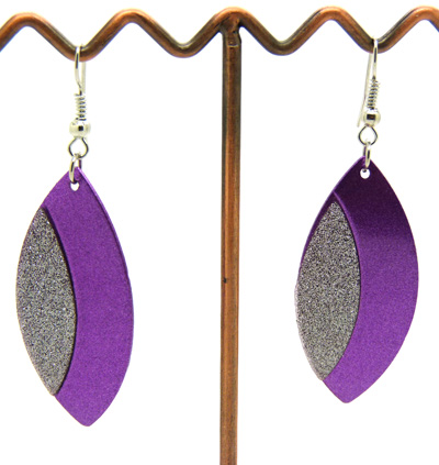 欧美流行耳饰 菱形水滴桃...