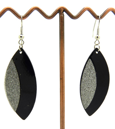 欧美流行耳饰 菱形水滴桃...