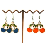 明星耳饰 韩国时尚气质耳环 欧美风复古耳坠 时尚葡萄耳环饰品