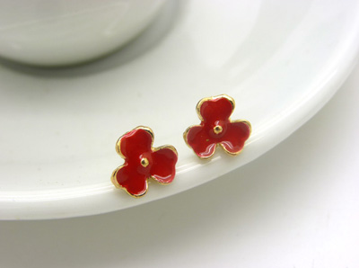 特价潮流耳钉老银匠工艺景...