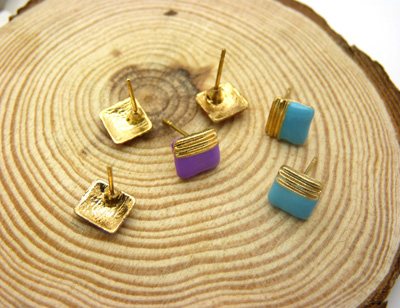 韩国时尚个性合金简约复古...