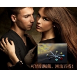 2014畅销全网最低价炫彩水钻防过敏针韩版耳钉地摊小饰品批发首饰韩版镶钻锆石7号