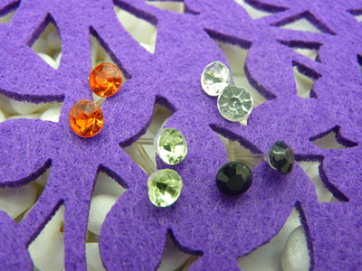 简约锆石韩版耳钉 水钻潮...