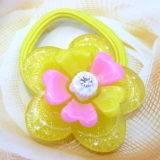 可爱花朵版卡通头扣