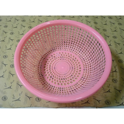 环保塑料果蔬洗盆滤水果篮 圆形筛水菜篮子 8088菜篮