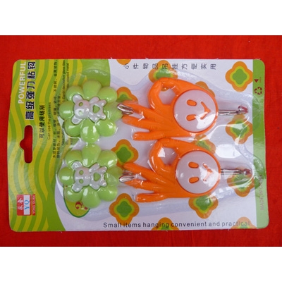 卡通4个粘钩