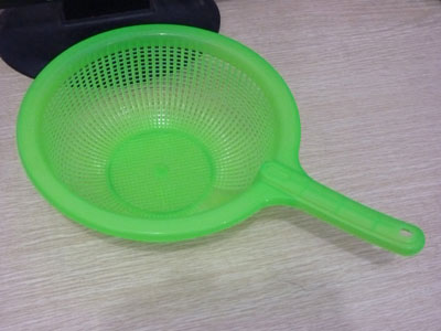 塑料带把水果蓝 洗米蓝 可沥水