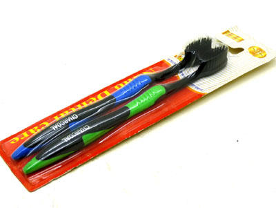 韩式软毛 纳米牙刷 口腔清洁软毛牙刷---2支纳米黑卡牙刷	