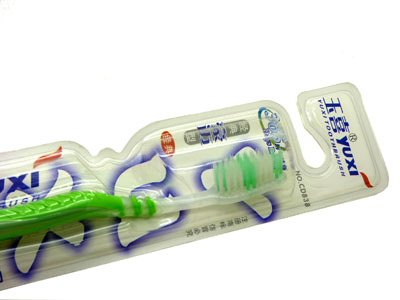 软毛细毛牙刷  健齿牙刷---玉喜838单支牙刷