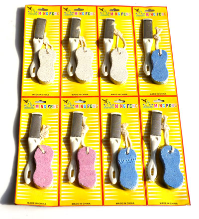 脚底去死皮 老茧  磨脚器磨脚石多功能 椭圆带挫磨脚石----磨脚石带挫（好