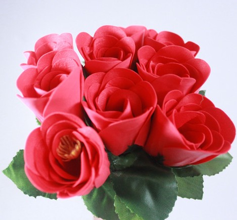 性感玫瑰之浪漫情趣【情人节】玫瑰香皂花(红色单支)