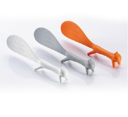 特价促销卡通松鼠可立不粘锅饭勺