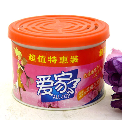 空气清新剂  净化空气清新剂---爱家固体清新剂100g