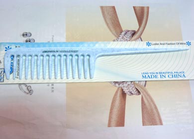 流行时尚分针大齿梳（2215）