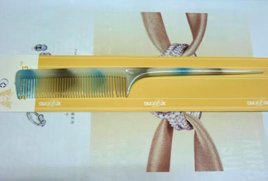 时尚复古仿玉尖梳