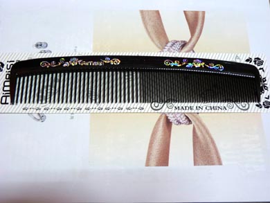 性感时尚黑玫瑰梳（2113）